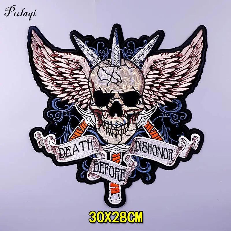 Patch 3D Bordados para Jaquetas Biker - Rocktude