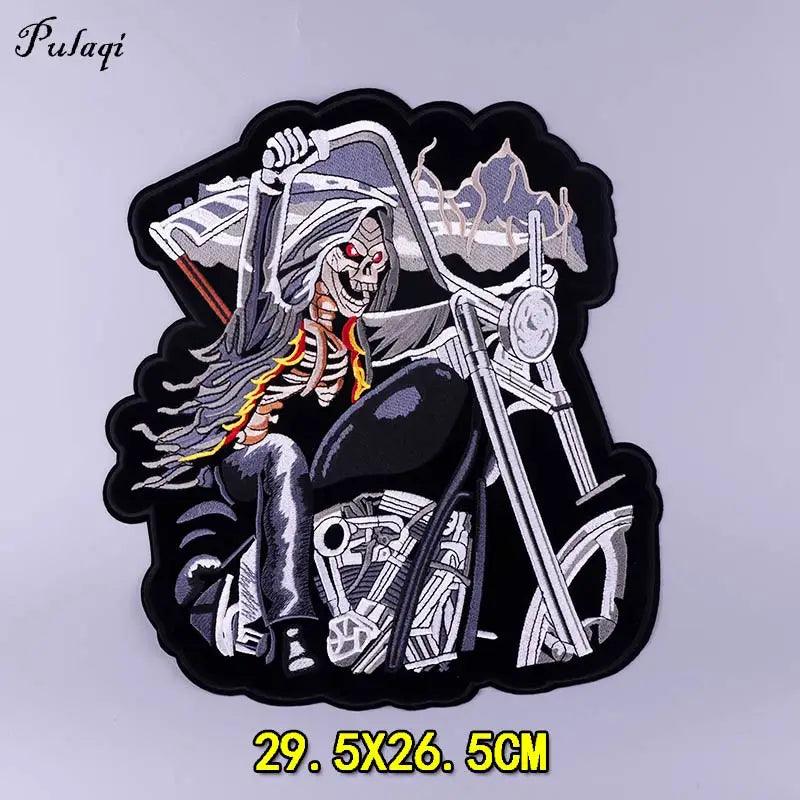 Patch 3D Bordados para Jaquetas Biker - Rocktude