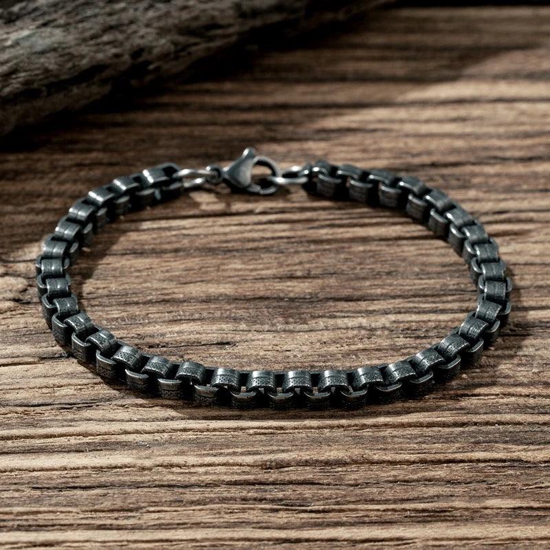 Pulseira Bracelete Masculino Retrô