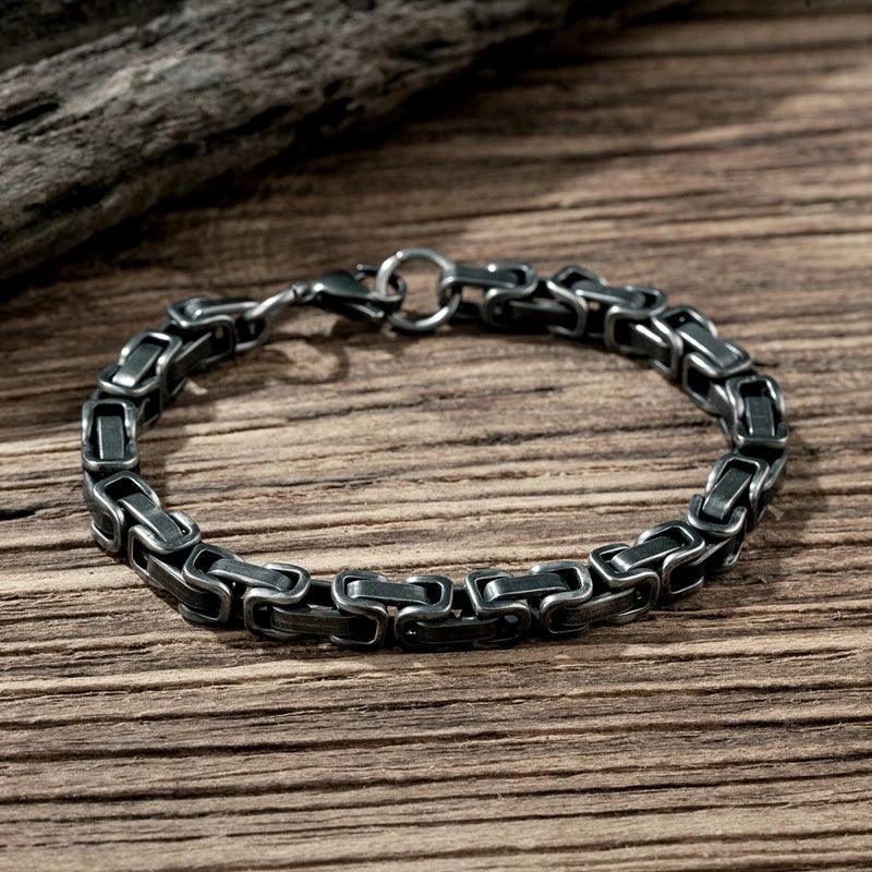 Pulseira Bracelete Masculino Retrô