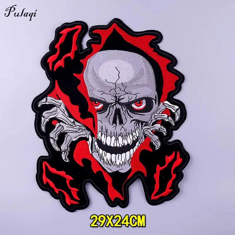 Patch 3D Bordados para Jaquetas Biker - Rocktude