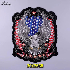 Patch 3D Bordados para Jaquetas Biker - Rocktude