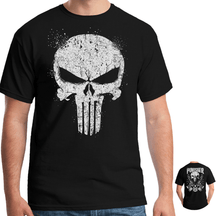 Camiseta Masculina Justiceiro - Rocktude