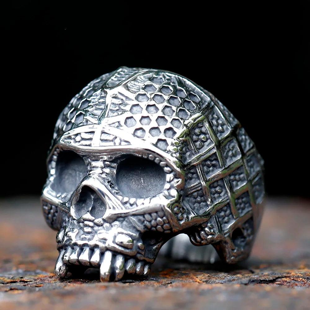 Anel Caveira Vintage Skull