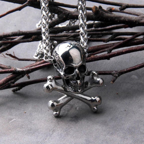 Colar de Caveira Boho Skull - Rocktude