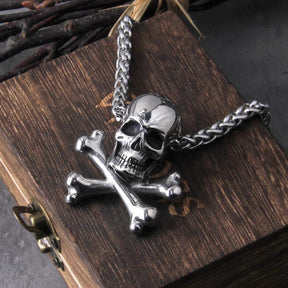 Colar de Caveira Boho Skull - Rocktude