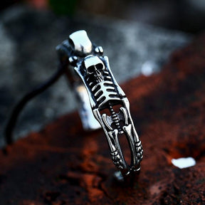 Pulseira Skeletons Duplo - Rocktude